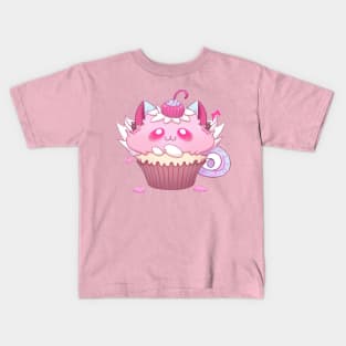 Cupcake Kitty Kids T-Shirt